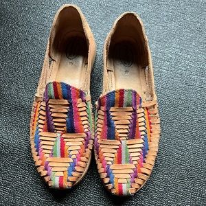 Mikoleon Leather Loafer Flats